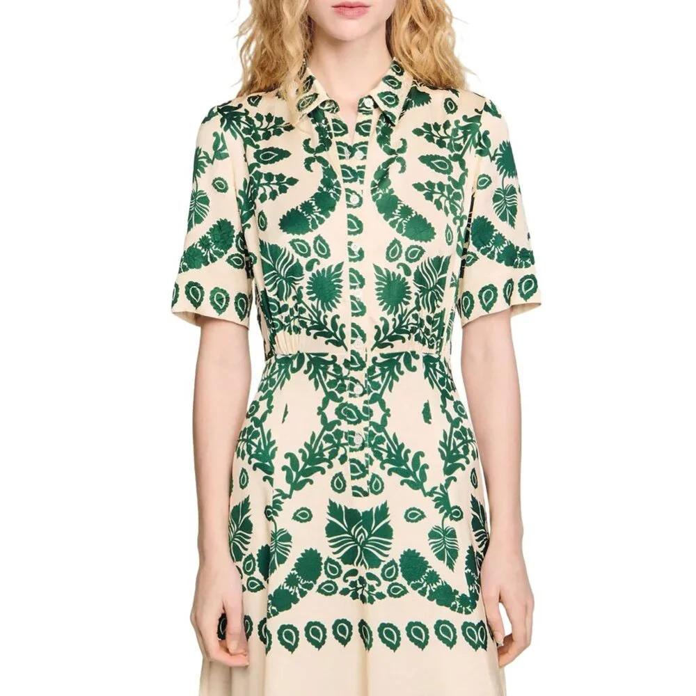 Floral Print Maxi Dress - Picture 2 of 6